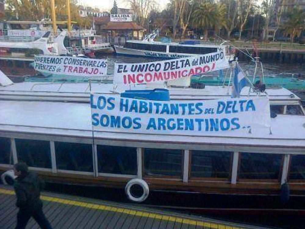 Se restablece el servicio de transporte fluvial en el Delta 