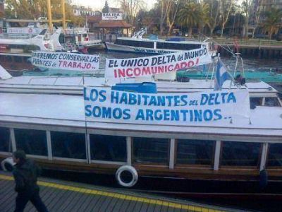 Se restablece el servicio de transporte fluvial en el Delta 