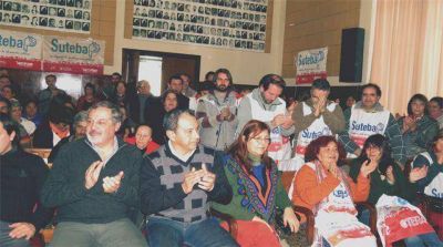 SUTEBA expres� su satisfacci�n por el dinero para el arreglo de escuelas