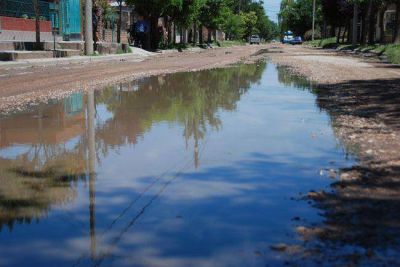 Advierten por el ascenso de las napas