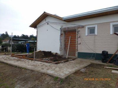 Avanzan las obras en la Unidad Sanitaria de Villa Ventana