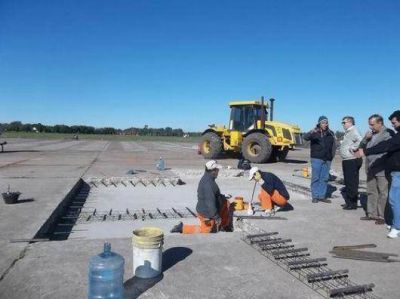 En septiembre terminar�a la primera etapa de reparaci�n del aeropuerto