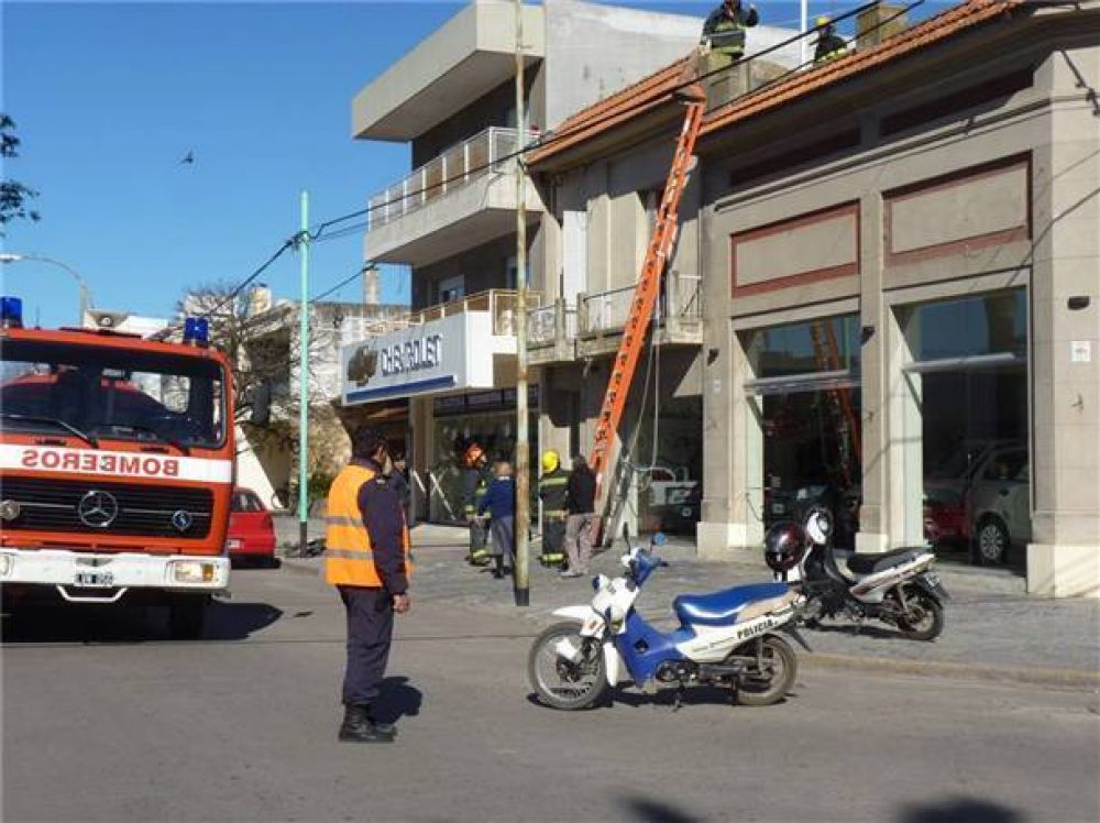 Un lavarropas produjo un incendio en una vivienda