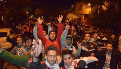 Los hinchas de Instituto celebraron sus 96 a�os