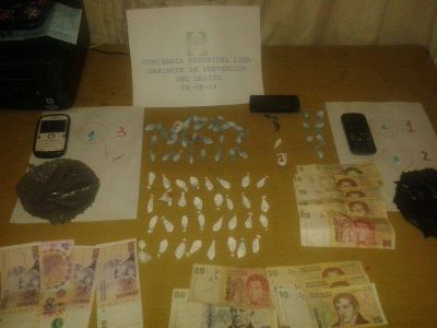 Detuvieron a banda de cinco argentinos y peruanos que vend�an coca�na en la �zona roja�