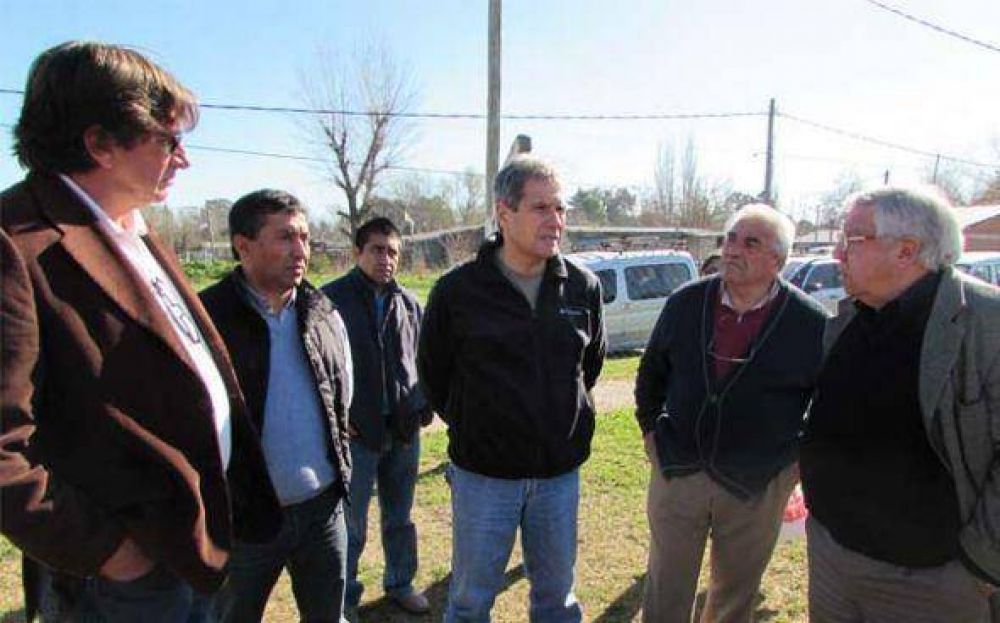 Avanza la instalaci�n de un nuevo centro de salud provincial en Del Viso