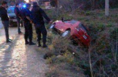 Accidente en las calles Zapiola y Palmer