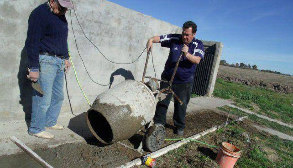 El FR construy� veredas en Barrio El Ciclista