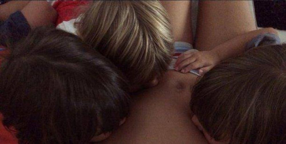 El tierno festejo de Wanda por el D�a del Ni�o: 