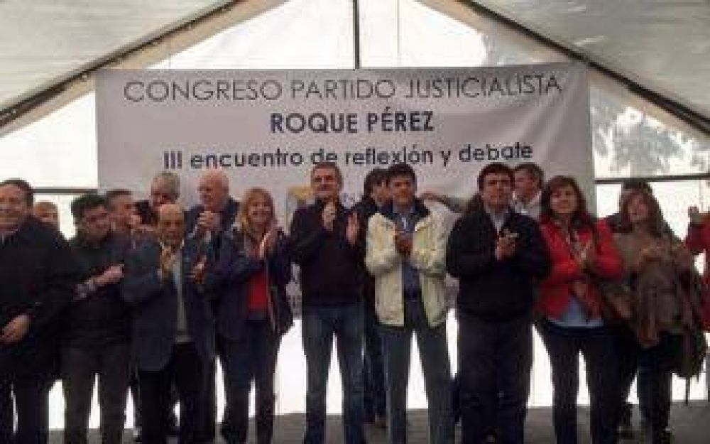 Cnclave en Roque Prez: PJ Bonaerense pidi unidad y reafirm su apoyo a Cristina y Scioli