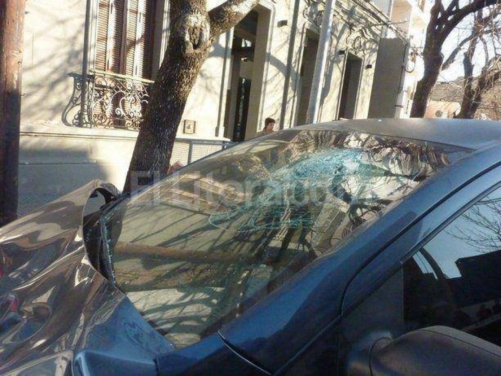 Volante descontrolado