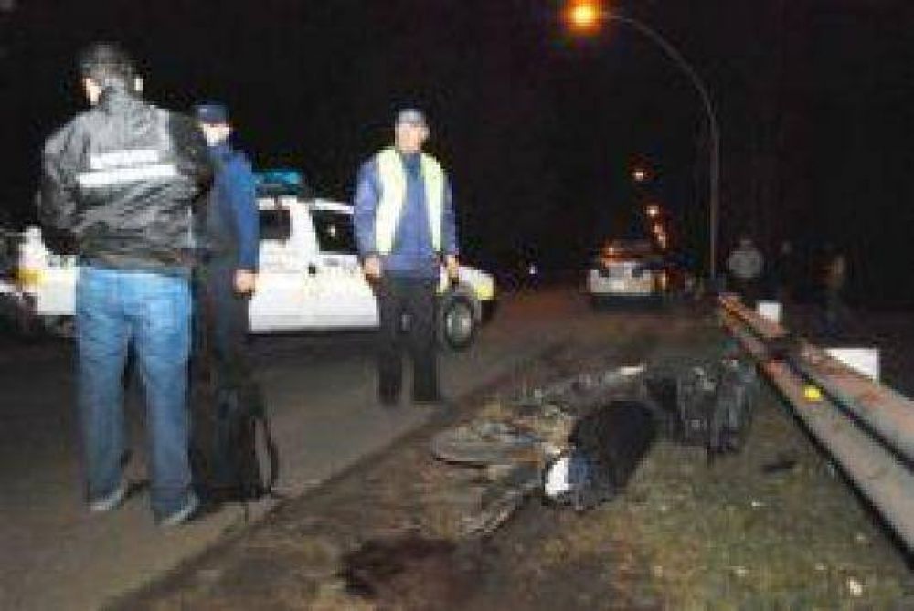 Muri un ex combatiente de Malvinas tras el choque entre dos motocicletas