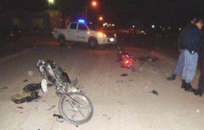 Muri� en choque de motos el sobrino del presidente de Loter�a Chaque�a