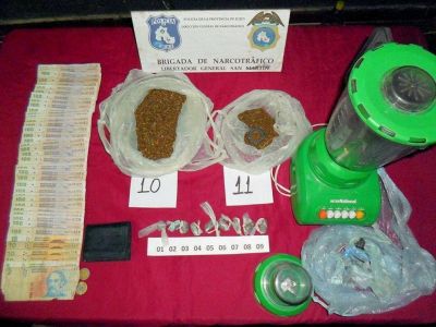 Desbaratan bocas de expendio de drogas en Yuto