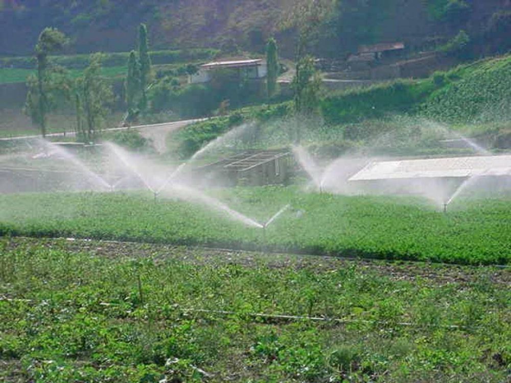 Inauguraron obra de agua comunitaria para riego en Pampichuela