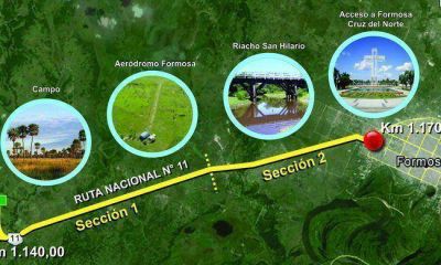 Avanza ejecuci�n de trabajos de la Autov�a Multitrocha sobre la ruta nacional 11