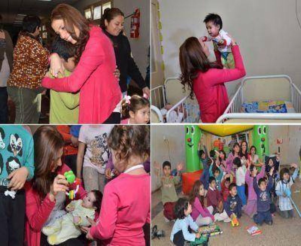 La Gobernadora visit� el Hogar 