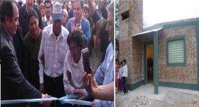 El Gobierno de la provincia contin�a con la habilitaci�n de viviendas sociales