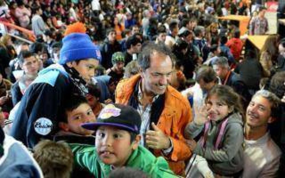 Scioli festej� el D�a del ni�o en Tigre