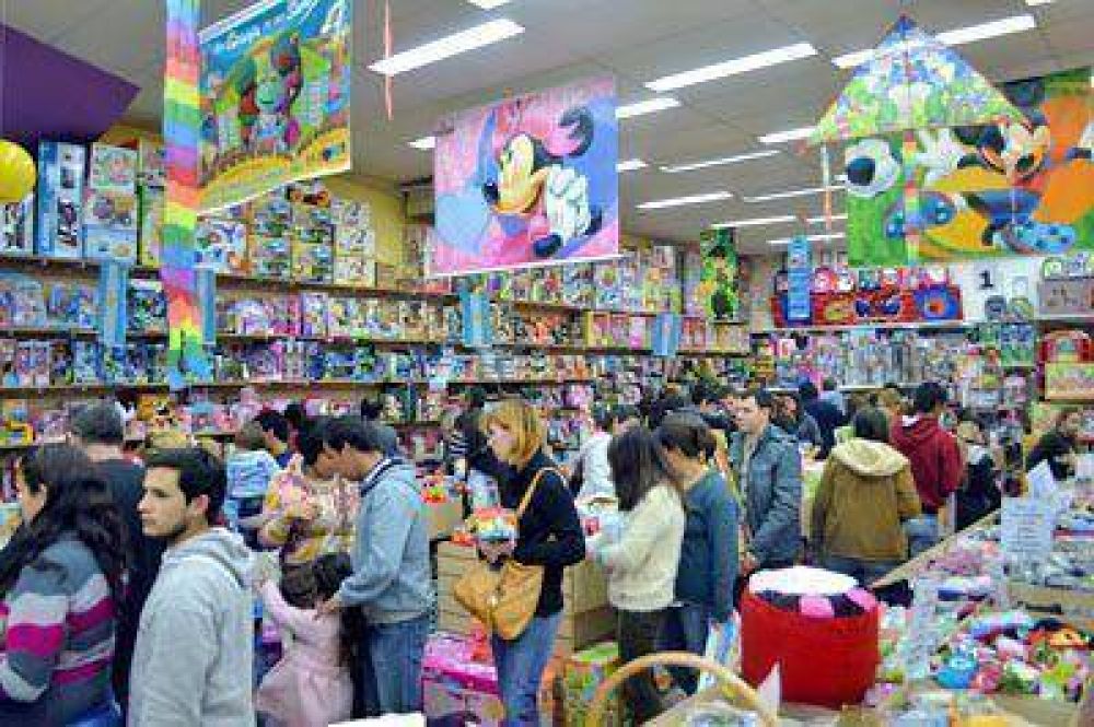 Movimiento comercial por el D�a del Ni�o