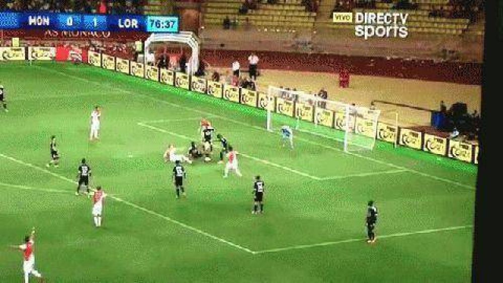 Falcao anot� en su vuelta a la Liga francesa, pero M�naco perdi�