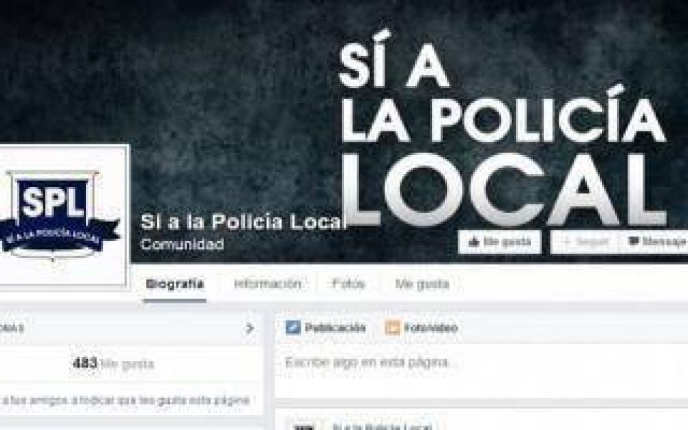 Por redes sociales vecinos le dicen s� a la Polic�a Local de Scioli