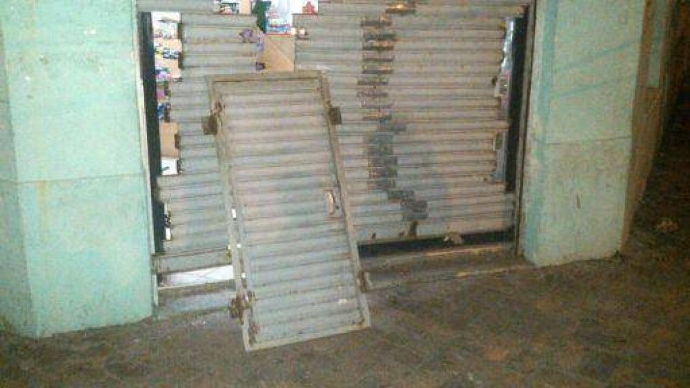 Rob� un kiosco y qued� detenido
