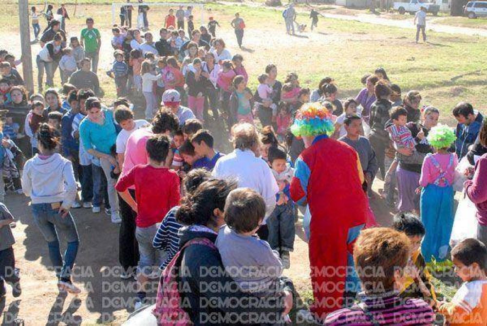 Una jornada solidaria, repleta de juegos y diversi�n al aire libre