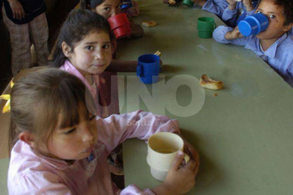 El presupuesto no cubre ni la mitad de la raci�n de comedor