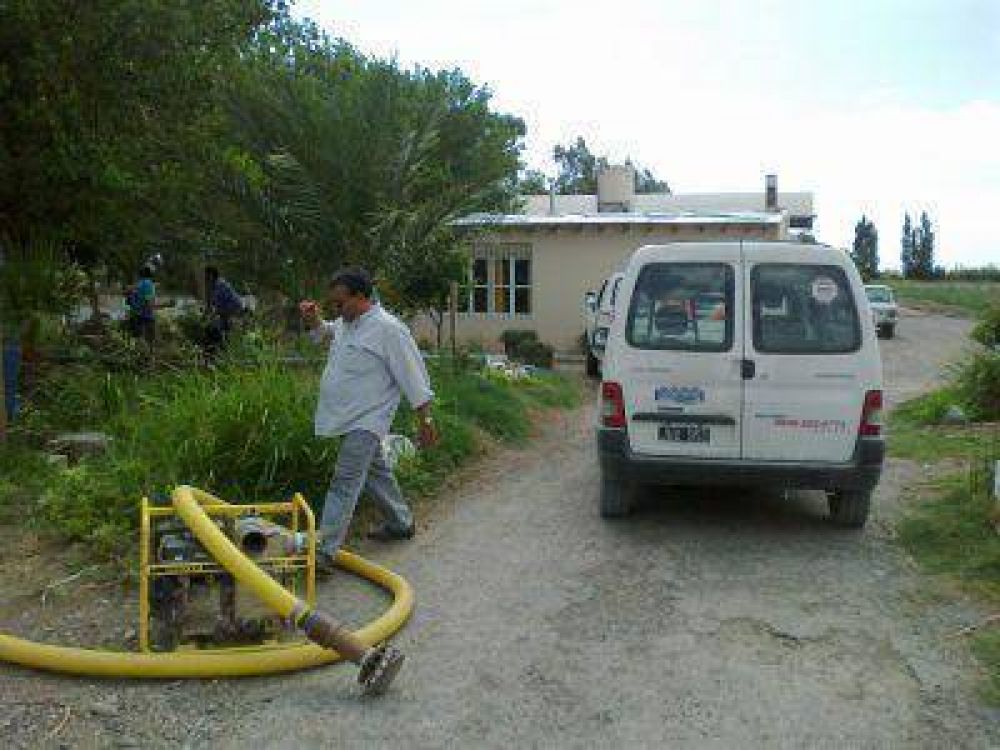 OSSE RECIBI� DENUNCIAS POR ROBO DE MEDIDORES EN BOSQUE ALEGRE