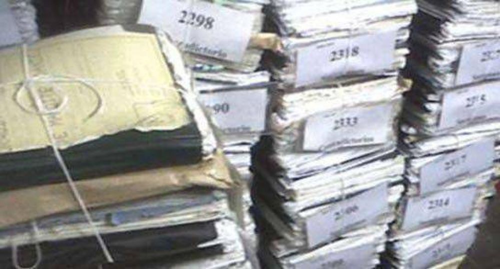 Archivaron causas anteriores al 10 de febrero