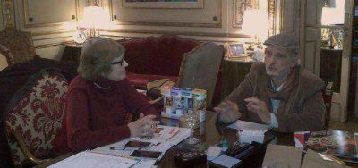 Jacobo se reuni� con Teresa Parodi
