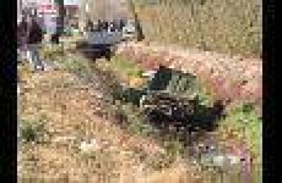 Un reconocido mec�nico volc� con su jeep y muri� aplastado