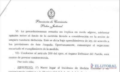 Contribuci�n por mejora: la Comuna acat� el freno judicial pero no devolver� lo cobrado
