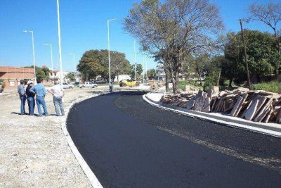 Explican el esquema de circulaci�n sobre la habilitada provisoriamente avenida Ribere�a