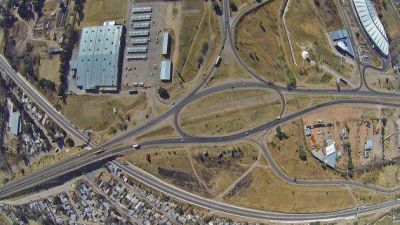 Comienza la construcci�n del puente y rotonda sobre avenida Santos Ortiz