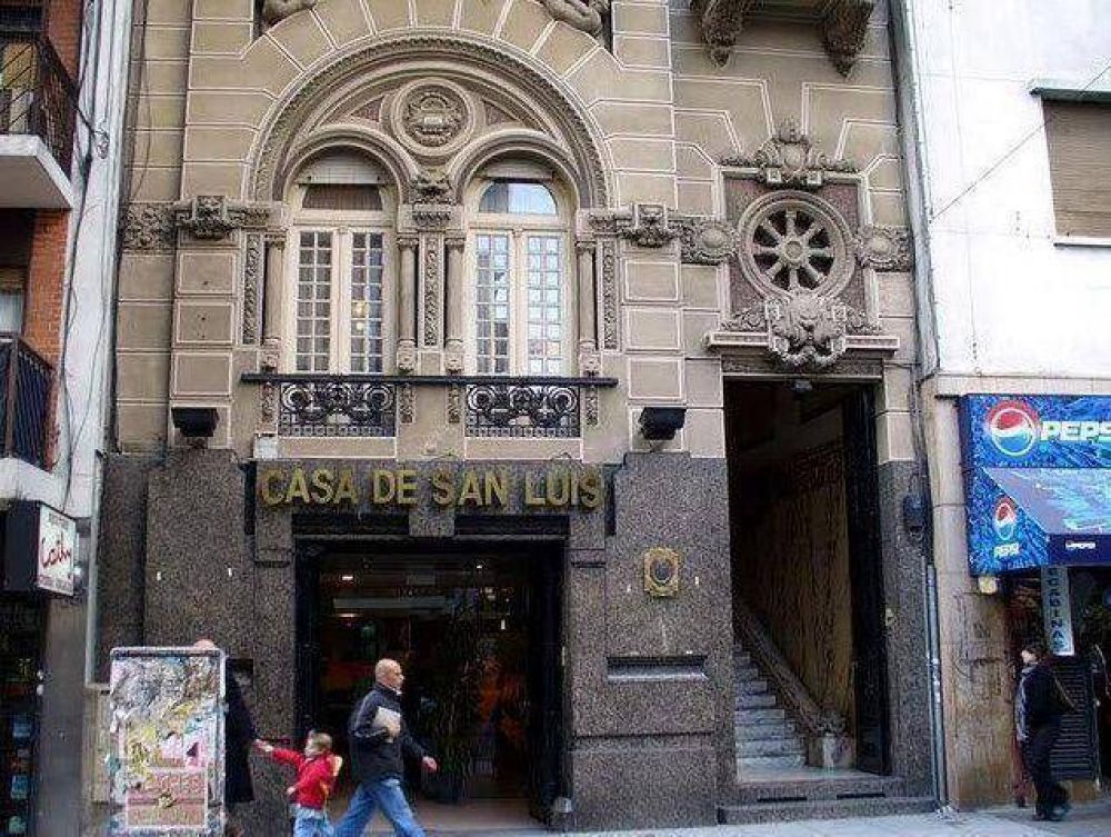 Abdala propone una consulta popular sobre la venta de la Casa de San Luis en Buenos Aires