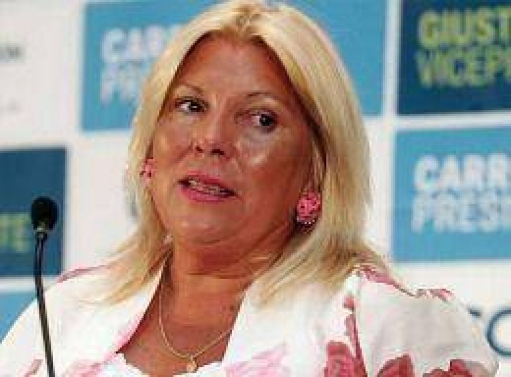 Carri�: �No estaba de acuerdo y me fui a comer pizza�