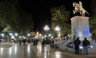 Cuatro menores que eran intensamente buscados fueron hallados en la plaza San Martin