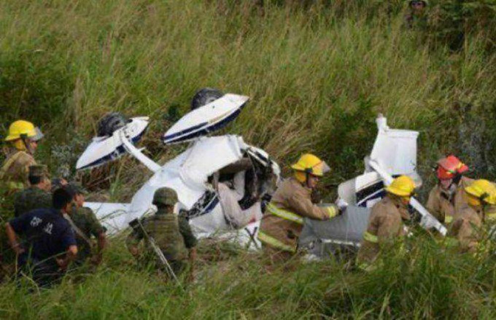 Hallan una avioneta siniestrada en Santo Tom�: no hay sobrevivientes