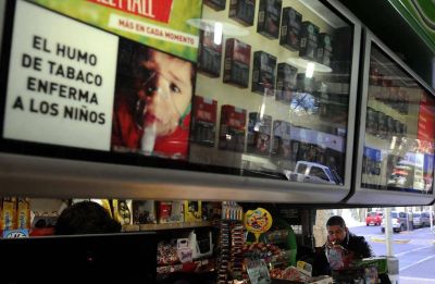 M�s de la mitad de los quioscos transgrede la ley de control del tabaco
