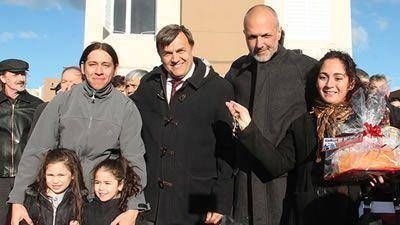 Cuarenta familias de Trelew accedieron al techo propio