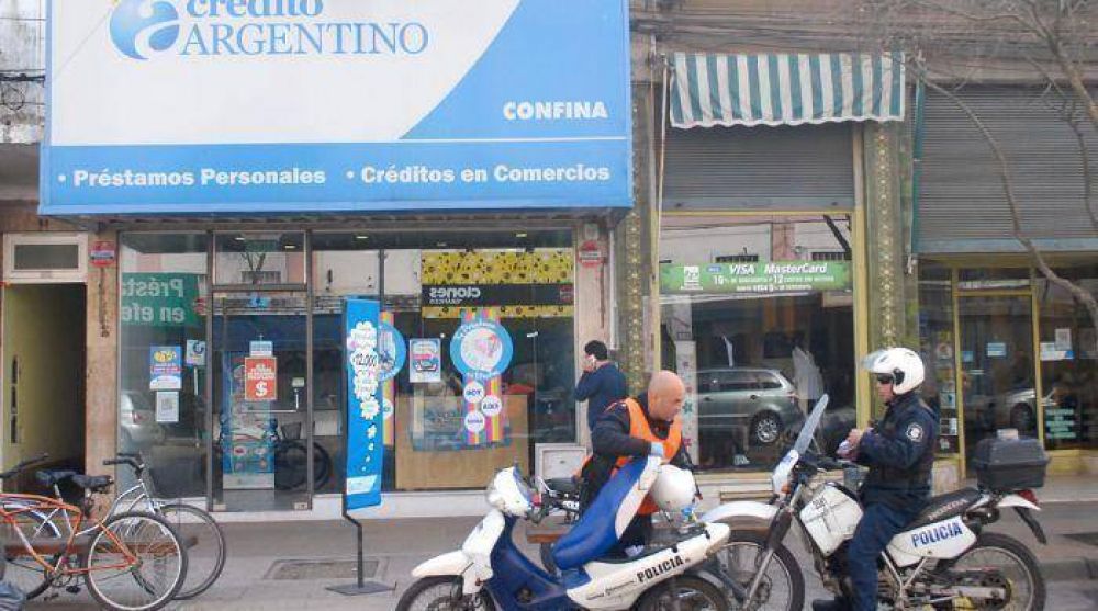 Asalto en una financiera