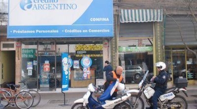 Asalto en una financiera