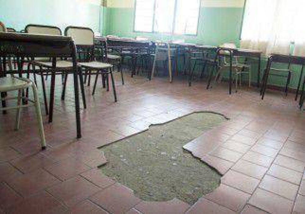 Preocupaci�n por el estado de las escuelas en Zapala 
