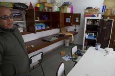 Se llevaron las computadoras de chicos con par�lisis cerebral