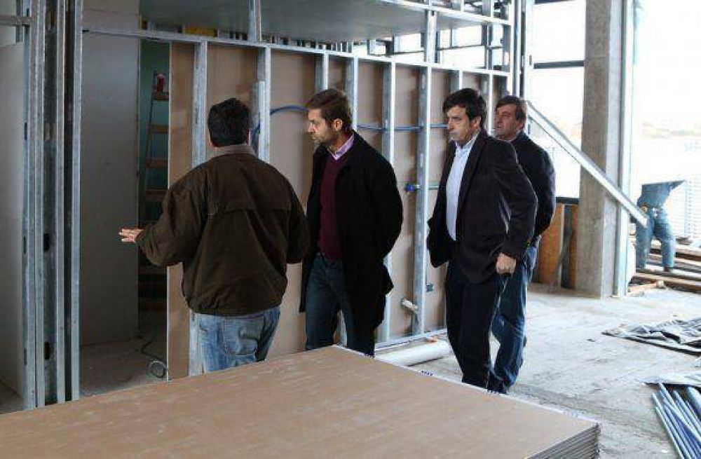 Satisfacci�n por el ritmo de construcci�n del nuevo edificio de la Pista de Patinaje
