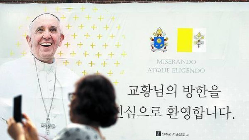 El Papa, en gira por Corea del Sur para orar por la reunificaci�n