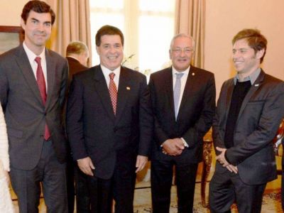 Fellner se reuni� con el Presidente de Paraguay