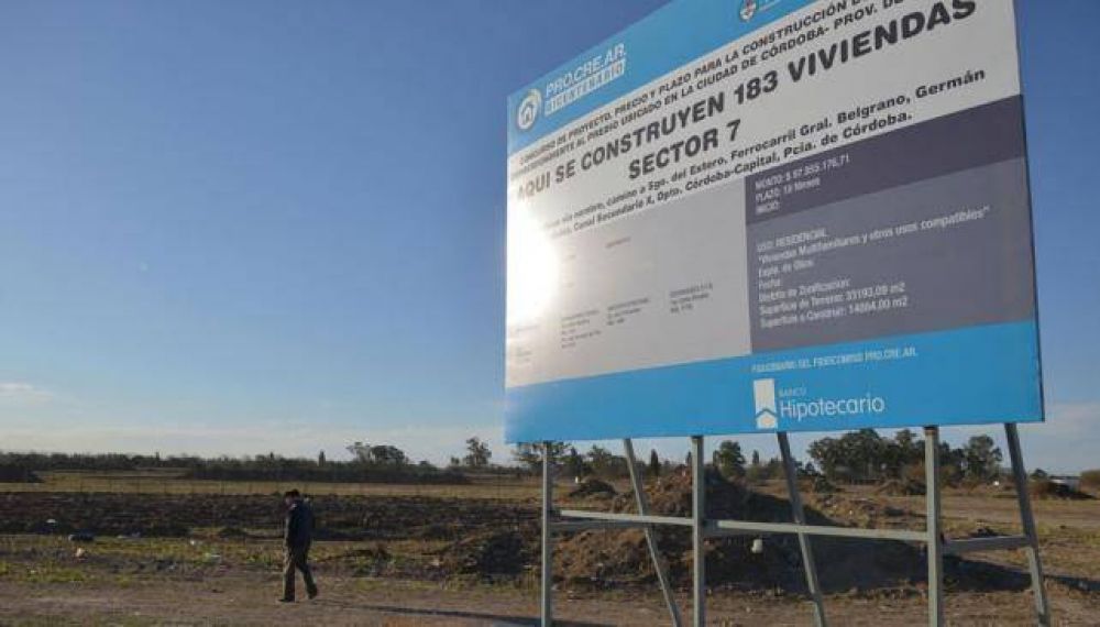 Las 1.750 viviendas Procrear del Liceo, sin fecha de inicio